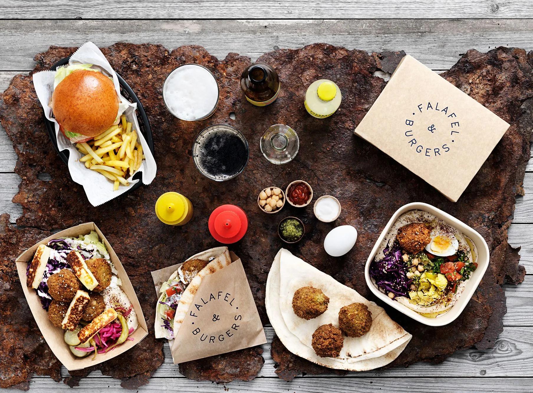 image of Falafel & Burgers