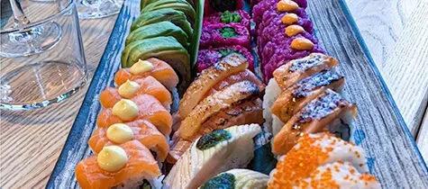 Recommendation for spot Hangiri sushi Täby park