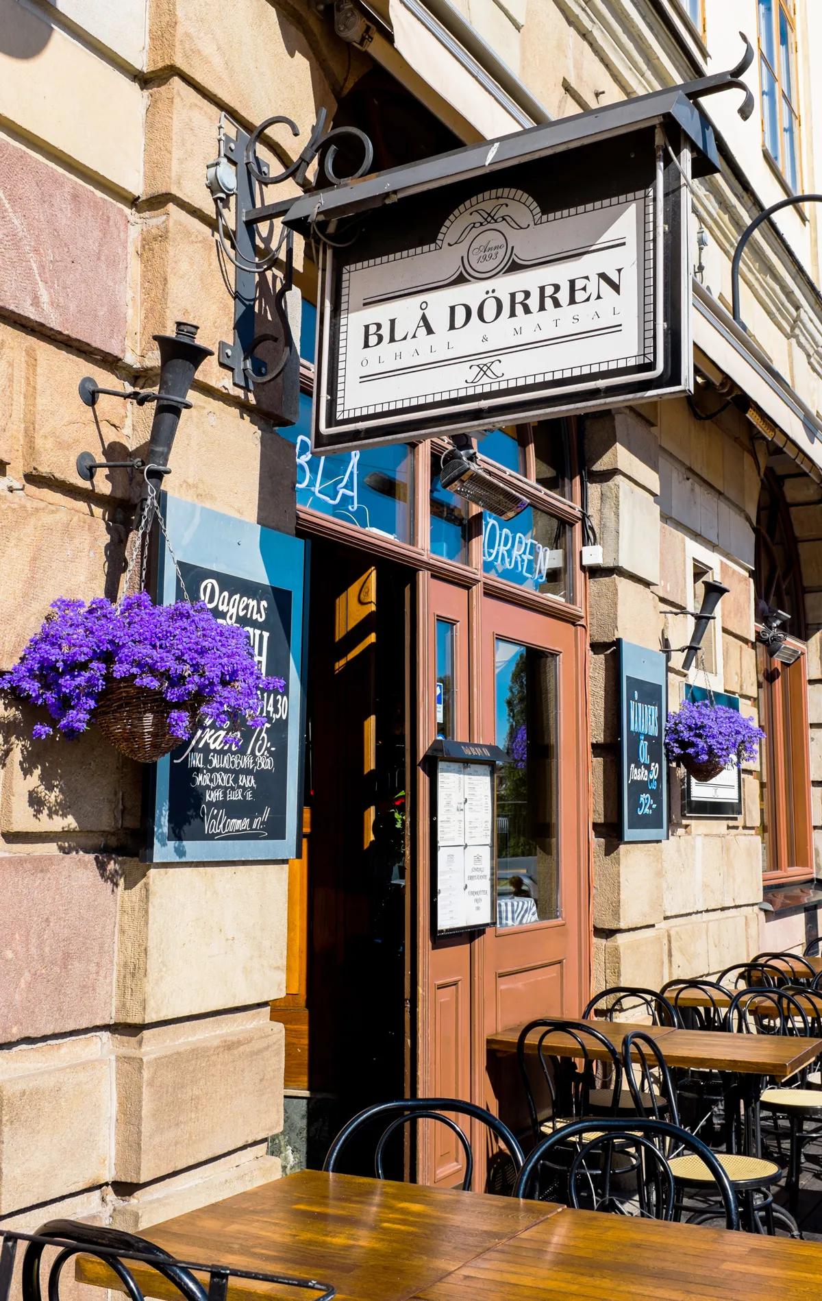 image of Blå dörren