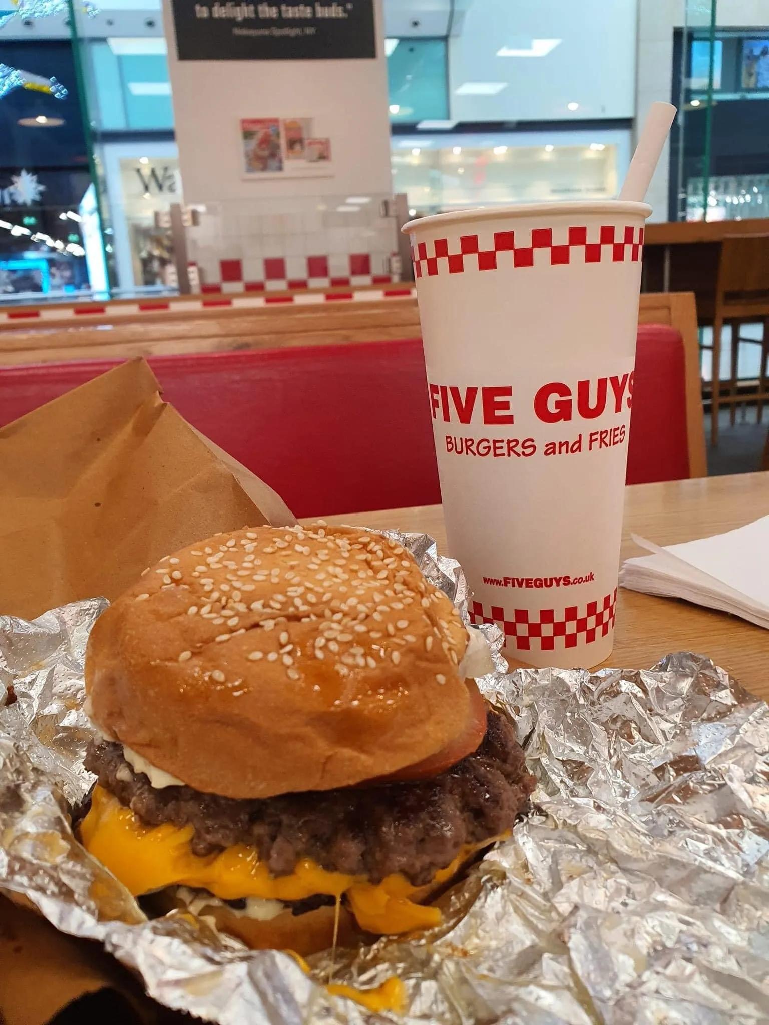 image of Five Guys Manchester Piccadilly Gardens