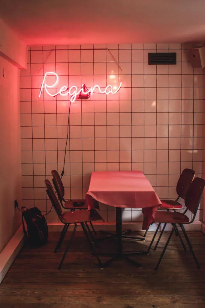 Recommendation for spot Regina