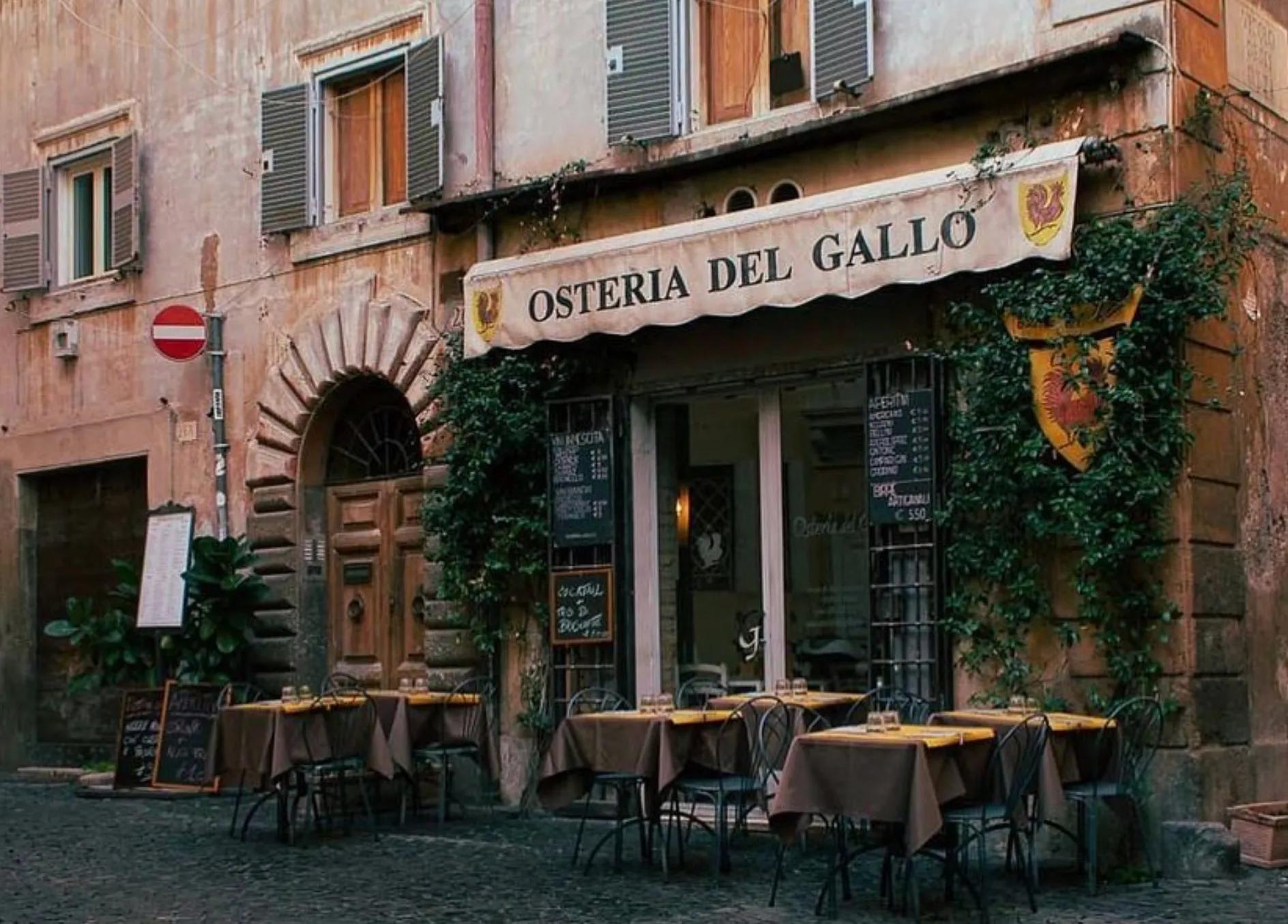 Image of the location Osteria del Gallo