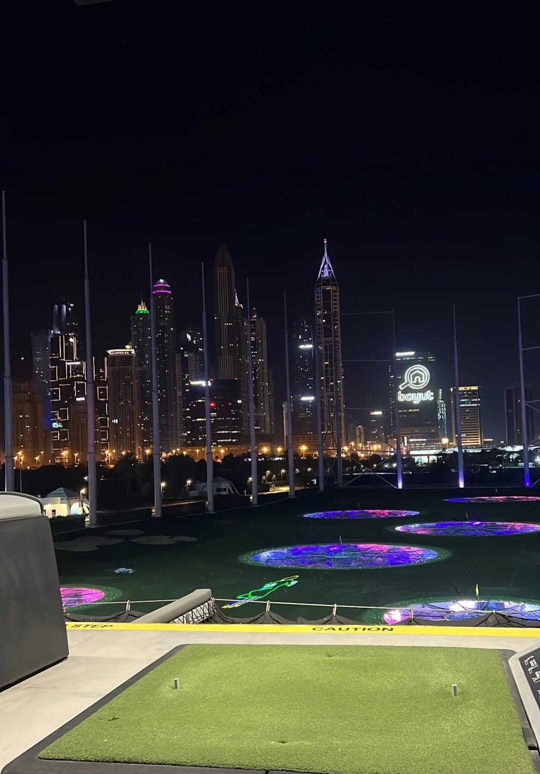 Recommendation for spot Topgolf Dubai