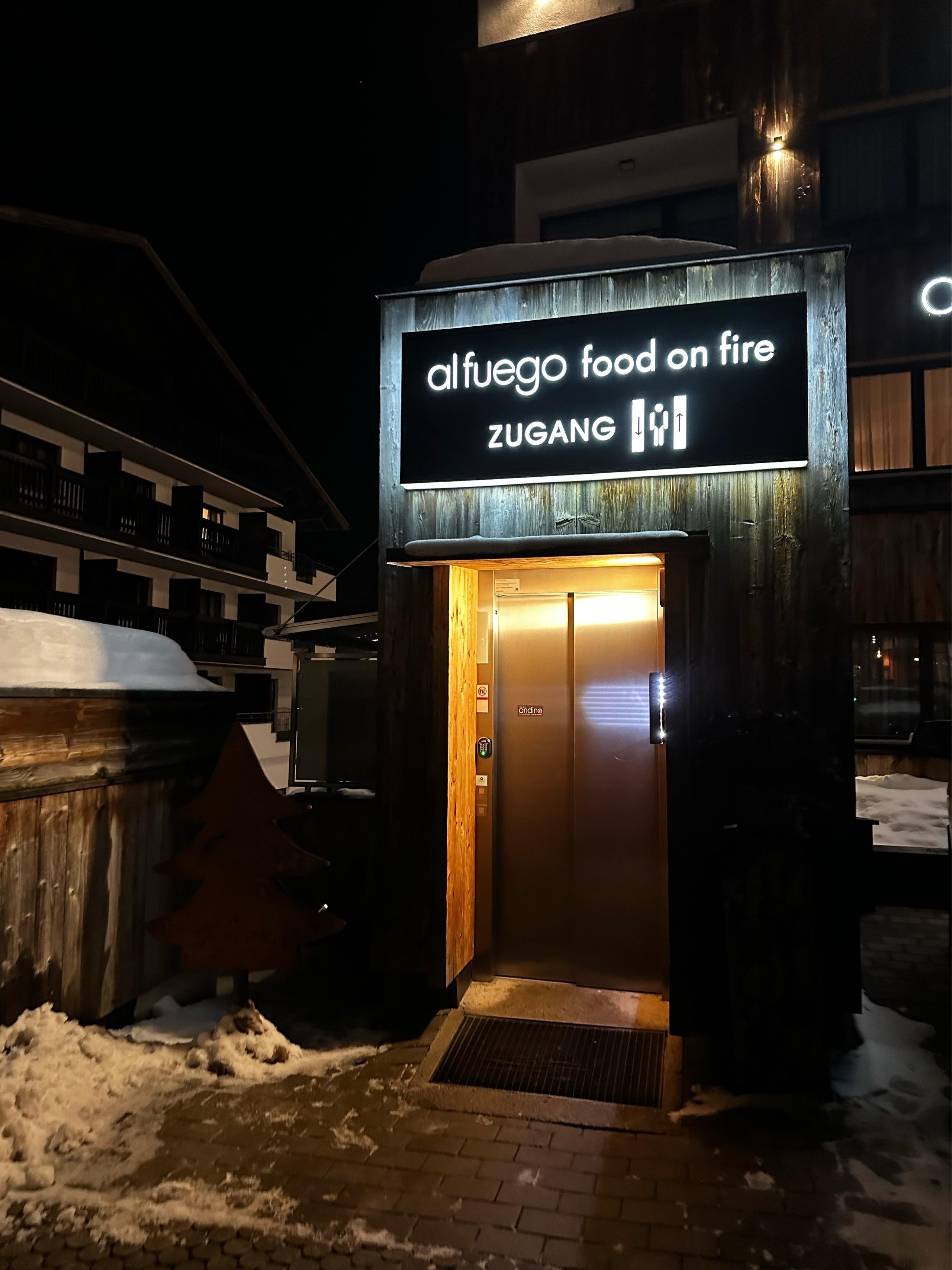 Al Fuego Food On Fire (reservation only on the day from 11am onwards)