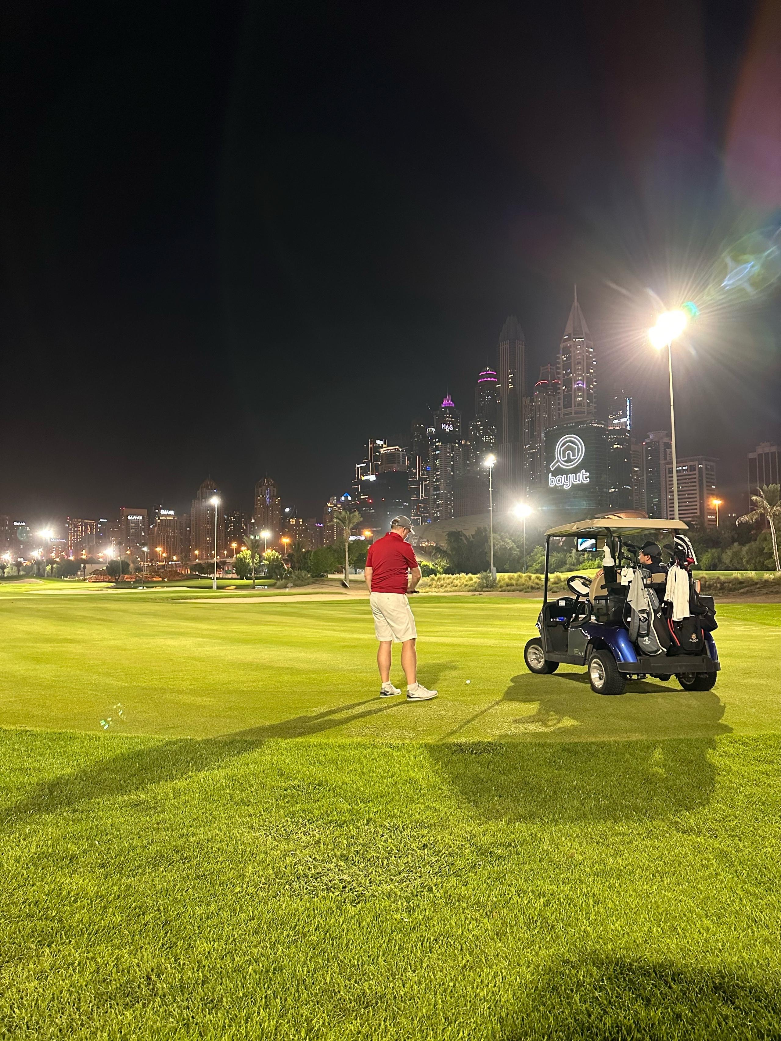 Recommendation for spot Emirates Golf Club
