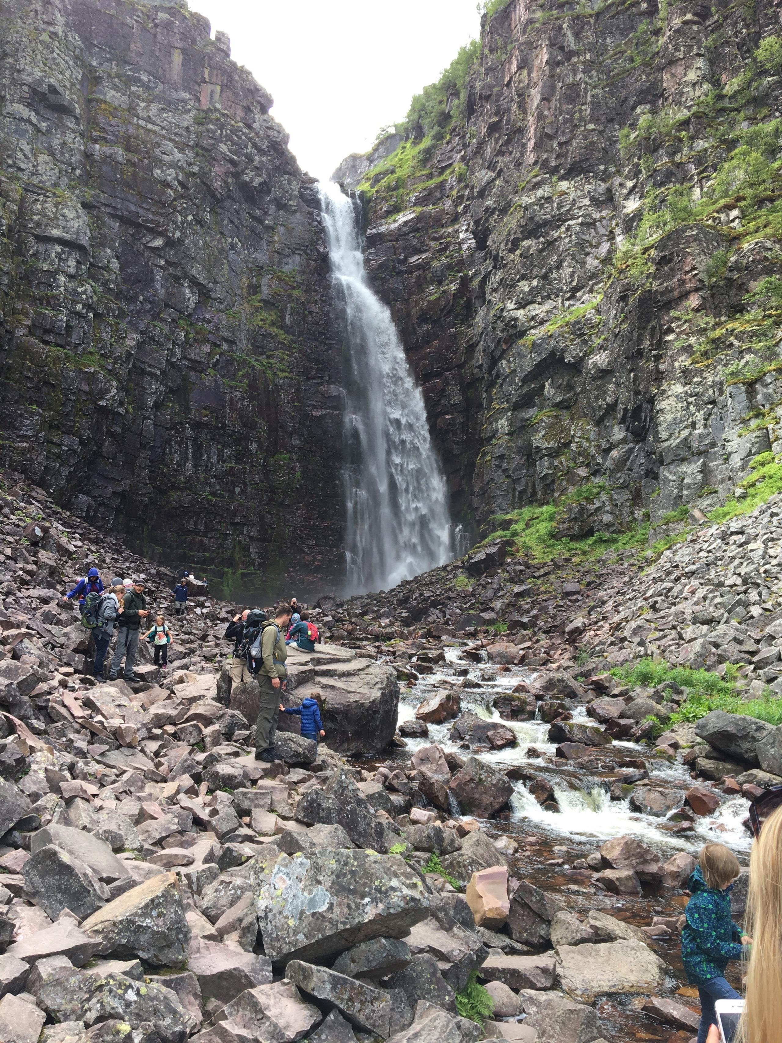 Recommendation for spot Njupeskär Waterfall