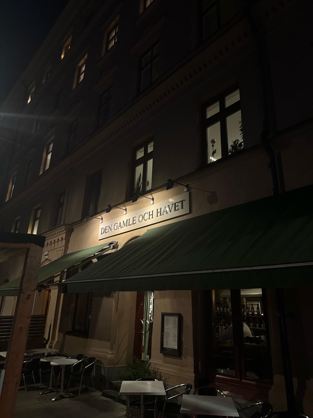 Recommendation for spot Den Gamle Och Havet