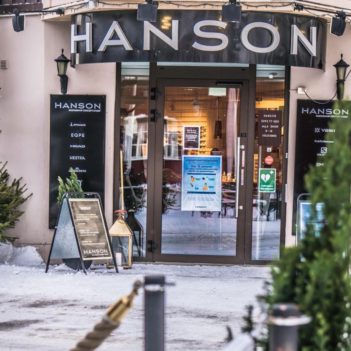 Recommendation for spot Hanson Concept Store
