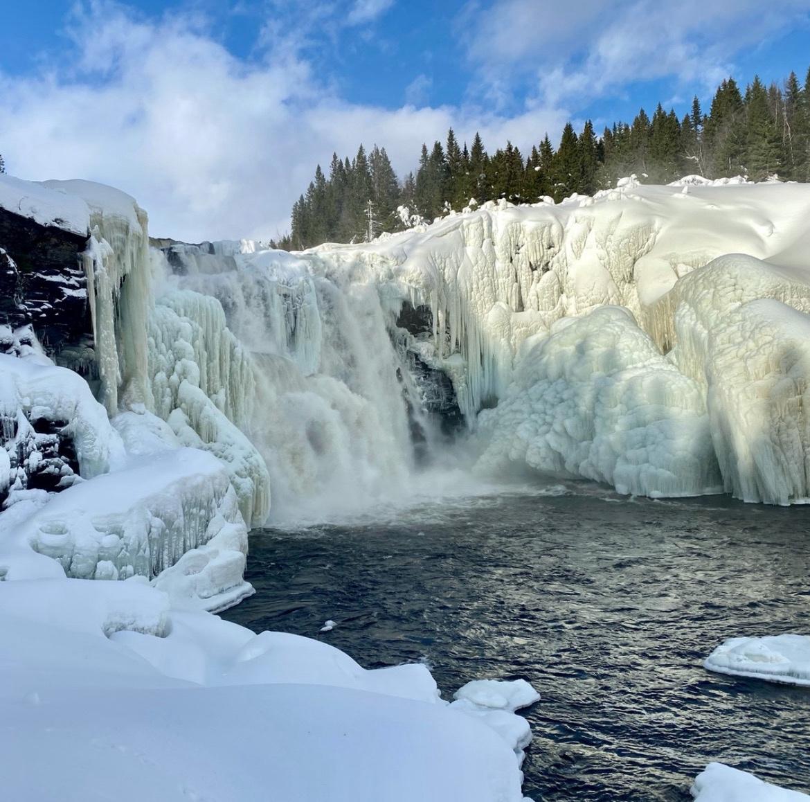 Recommendation for spot Tannforsen Waterfall