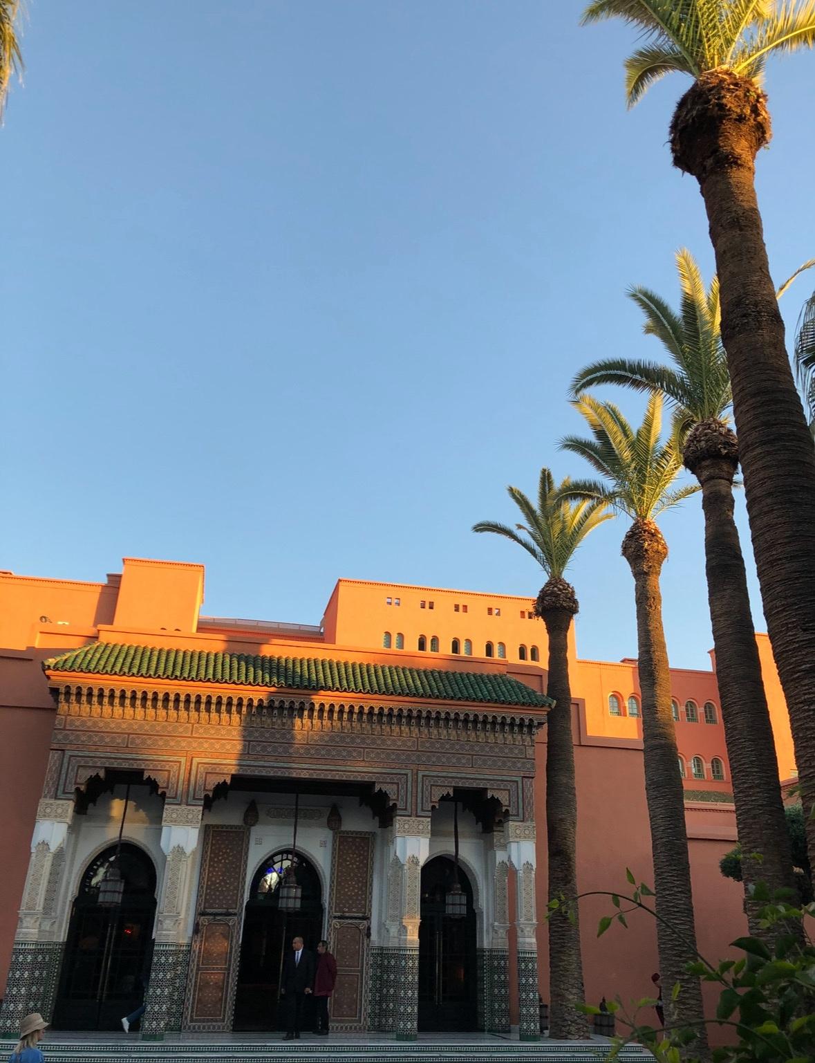 Recommendation for spot Mamounia Hotel