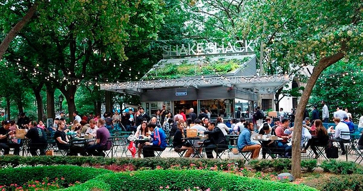 Recommendation for spot Shake Shack Madison Square Park