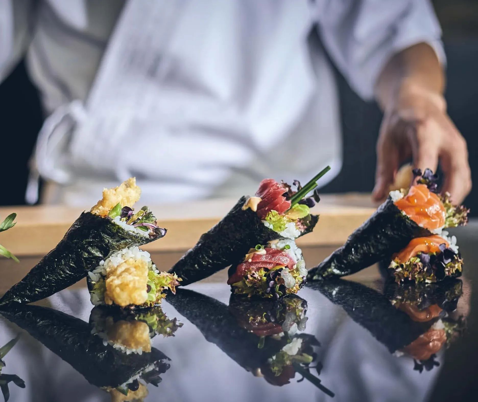 Image of spot Tahini Portals Sushi Bar & Restaurant recommended by Mikaela Salen