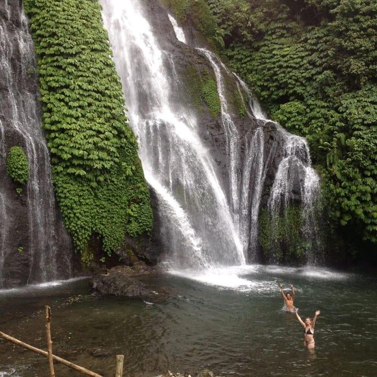 image of Banyumala twin waterfalls