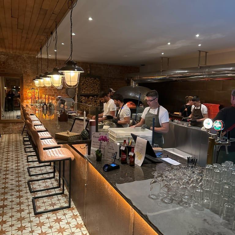 image of Bara vedugnspizza