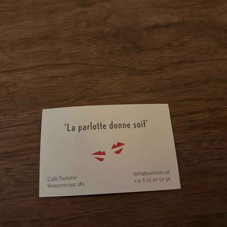 image of Café Parlotte