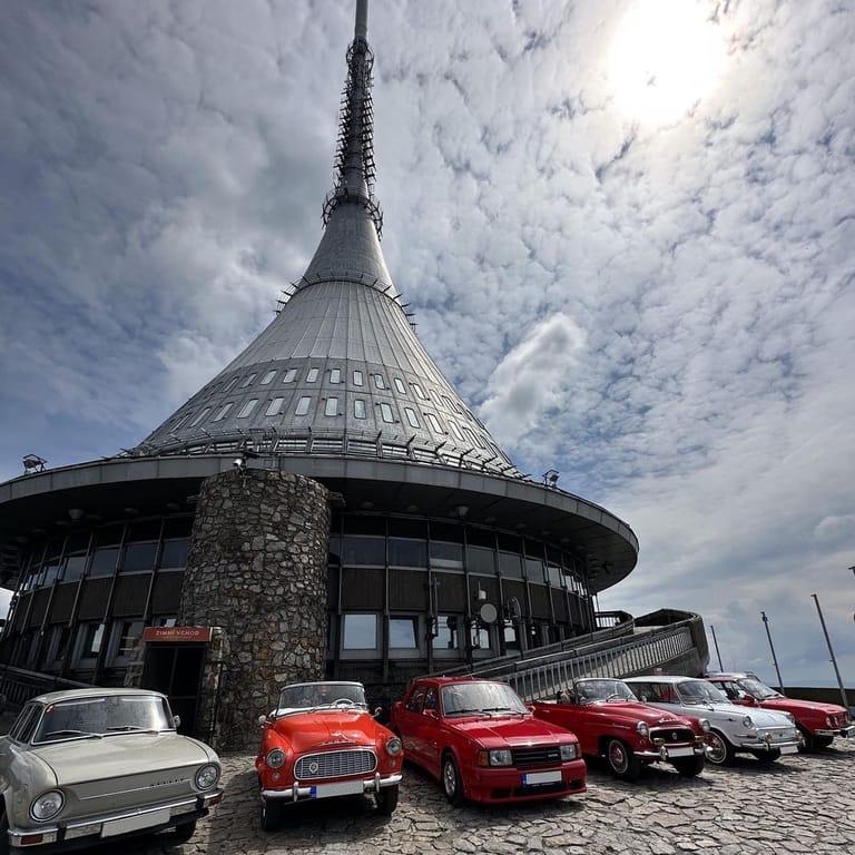 Image of the location Ještěd Tower
