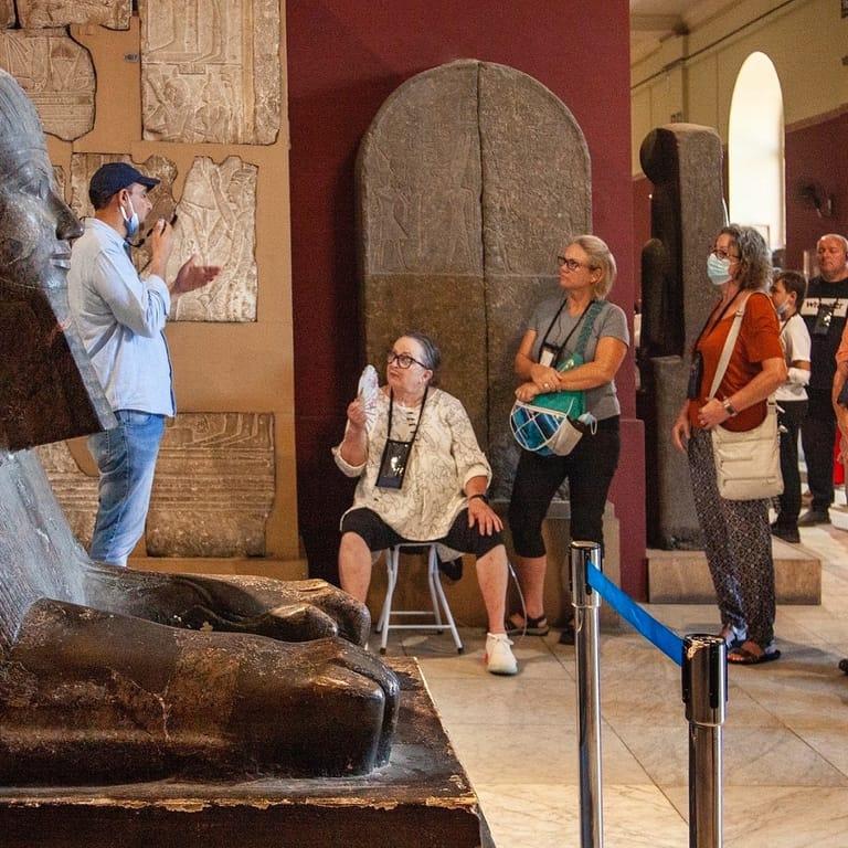 image of The Egyptian Museum in Cairo