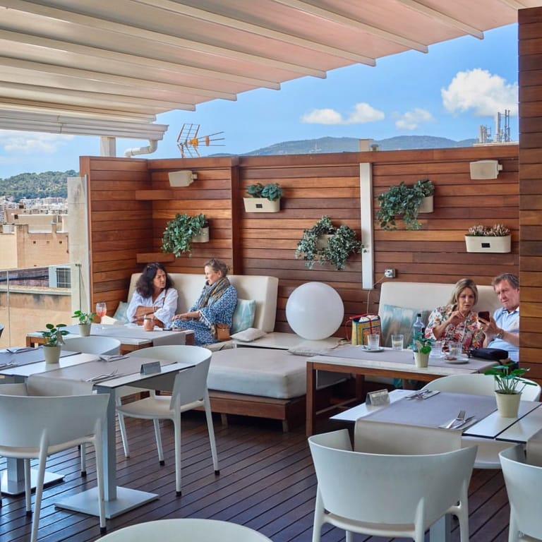 image of Skybar Restaurant at Hotel Almudaina