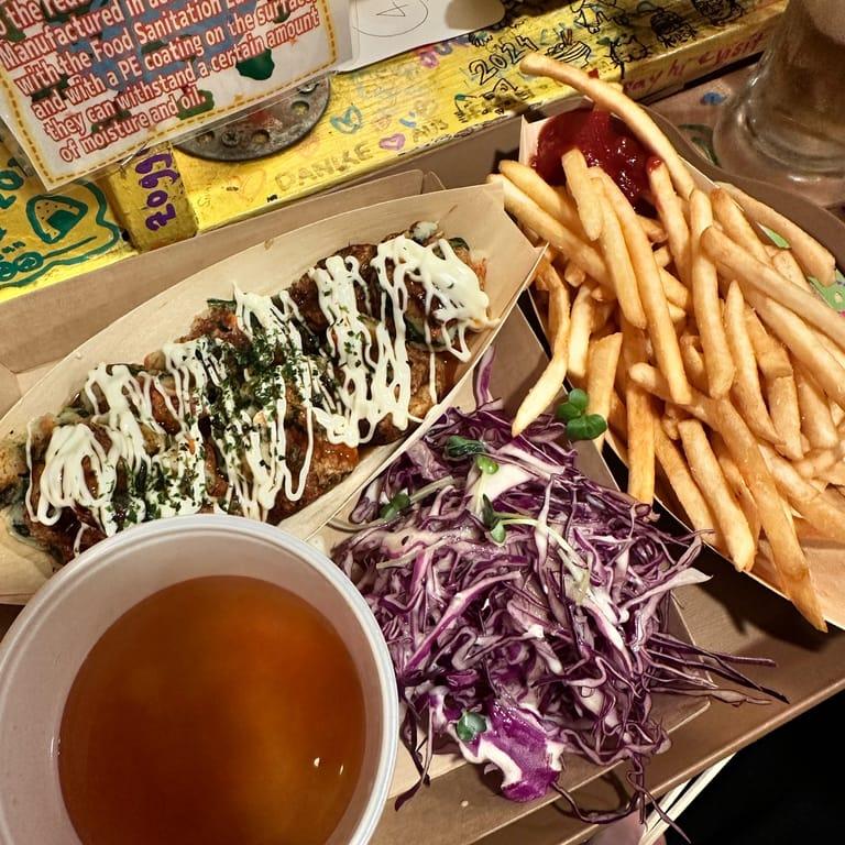 image of OKO takoyaki vegan vegetarian glutenfree