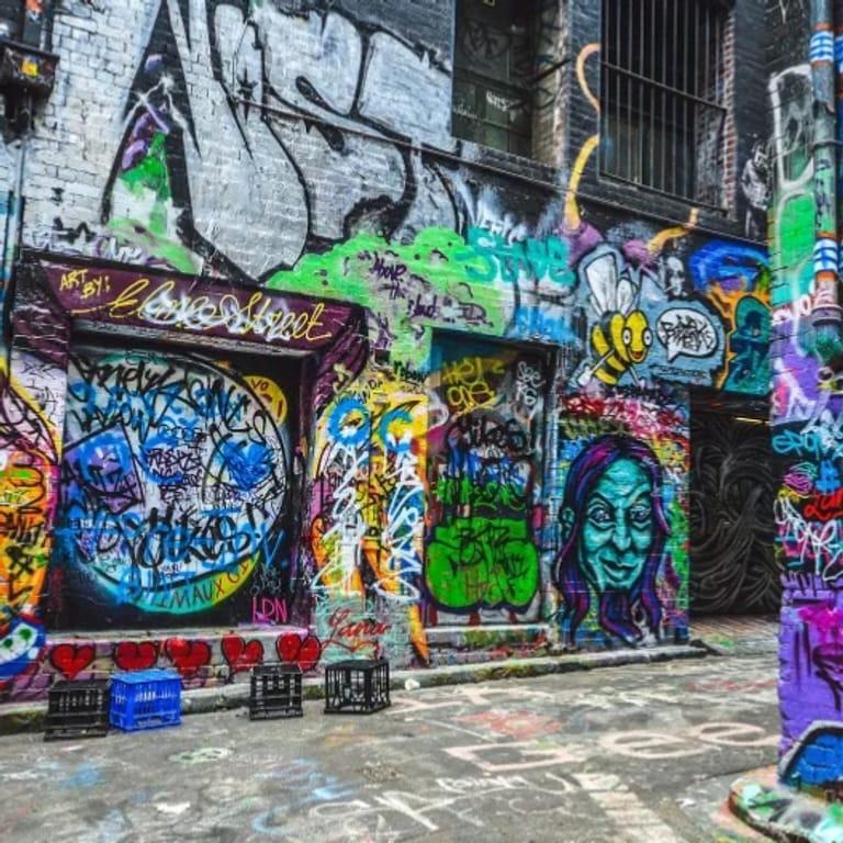 image of AC/DC Lane Graffiti