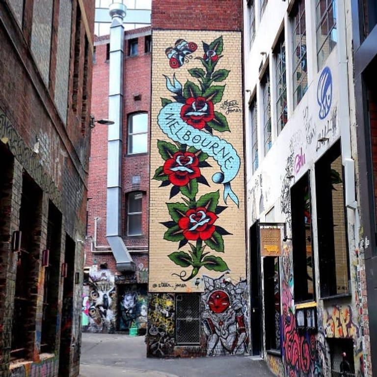 image of AC/DC Lane Graffiti