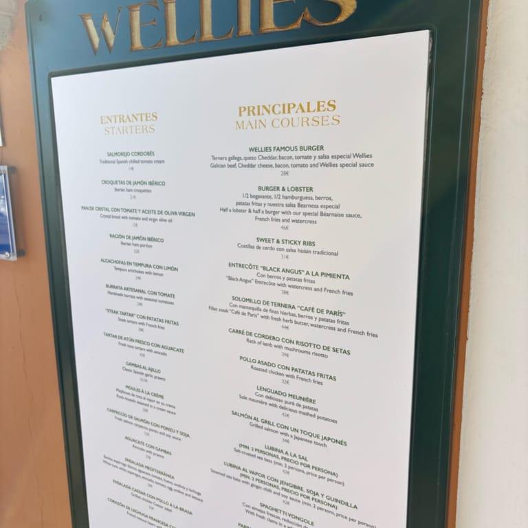 image of Wellies Restaurant
